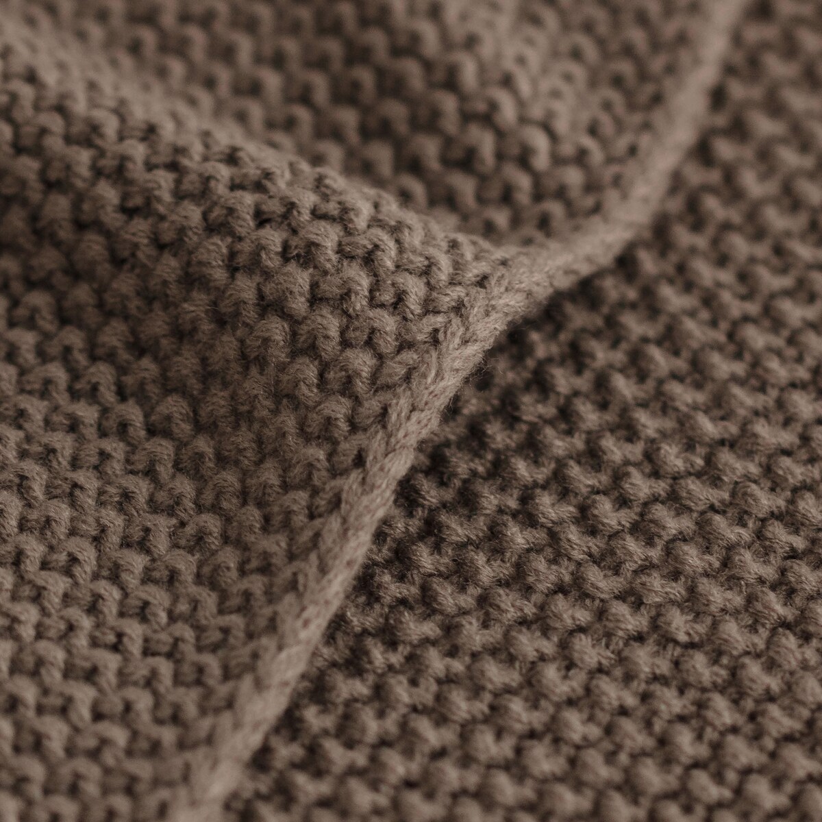 Koc jednokolorowy dzianinowy Zaldar 130x170 cm