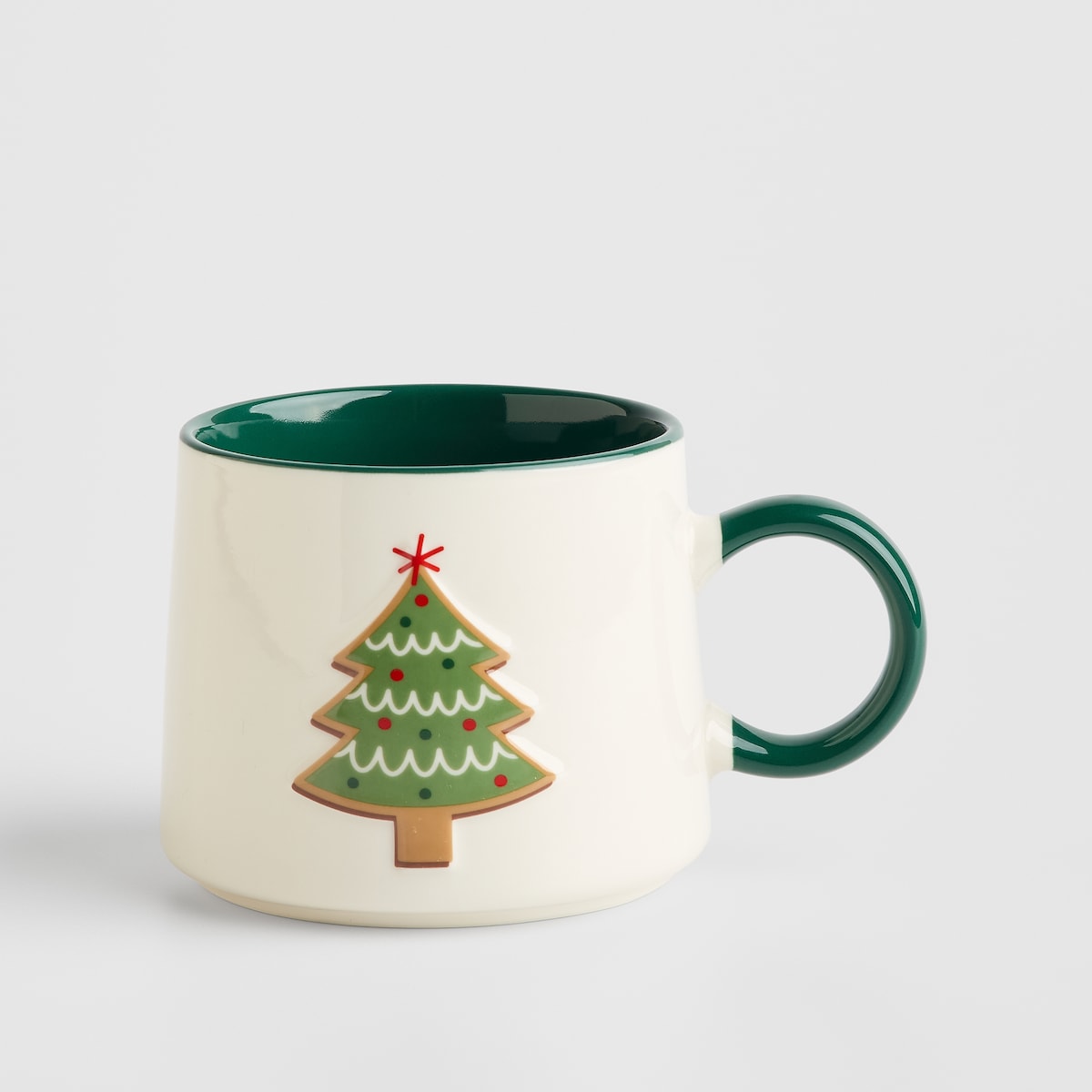 Kubek Ginnot z motywem choinki