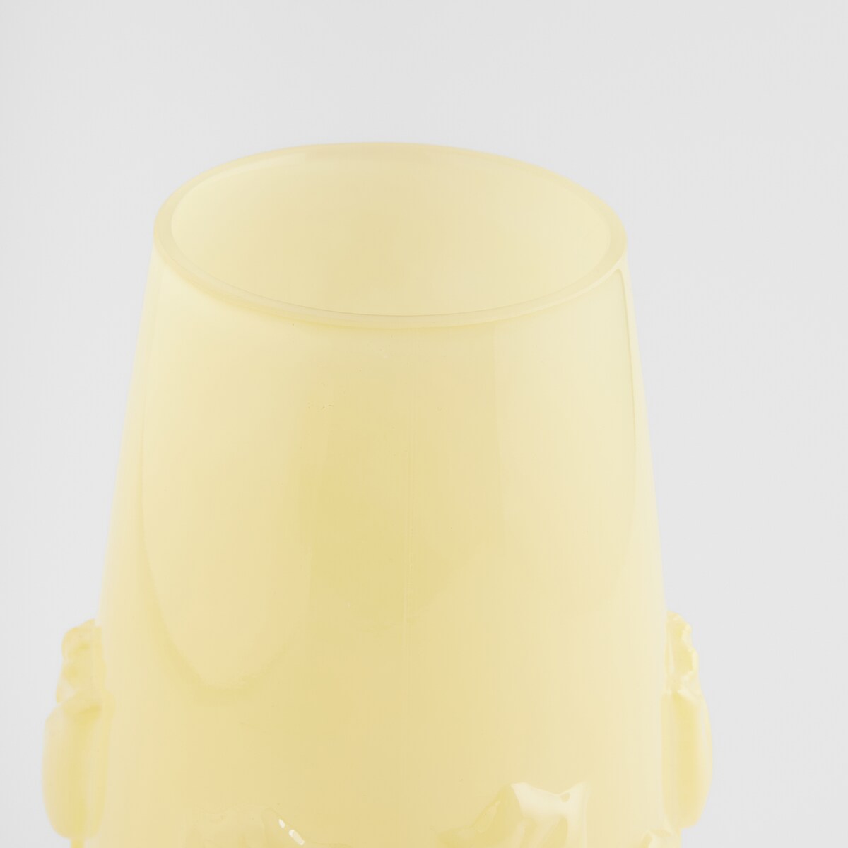 Wazon Glass tulip z motywem kwiatowym