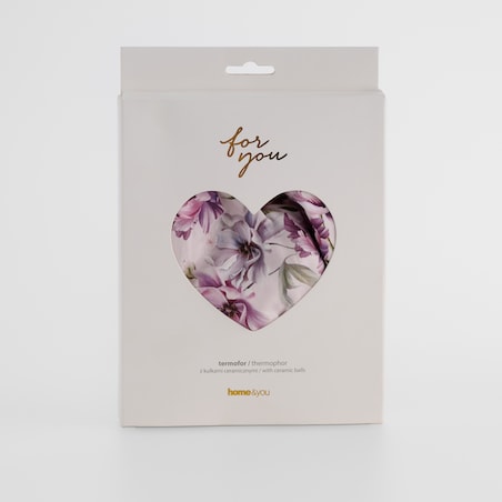 Termofor do mikrofali Tensianis z motywem kwiatowym