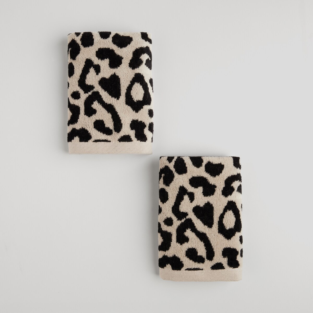 Komplet 2 szt. ręczników do twarzy lub do rąk Panther 30x50 cm