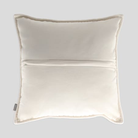 Poszewka Welwetowa Plums 45x45 cm z motywem geometrycznym