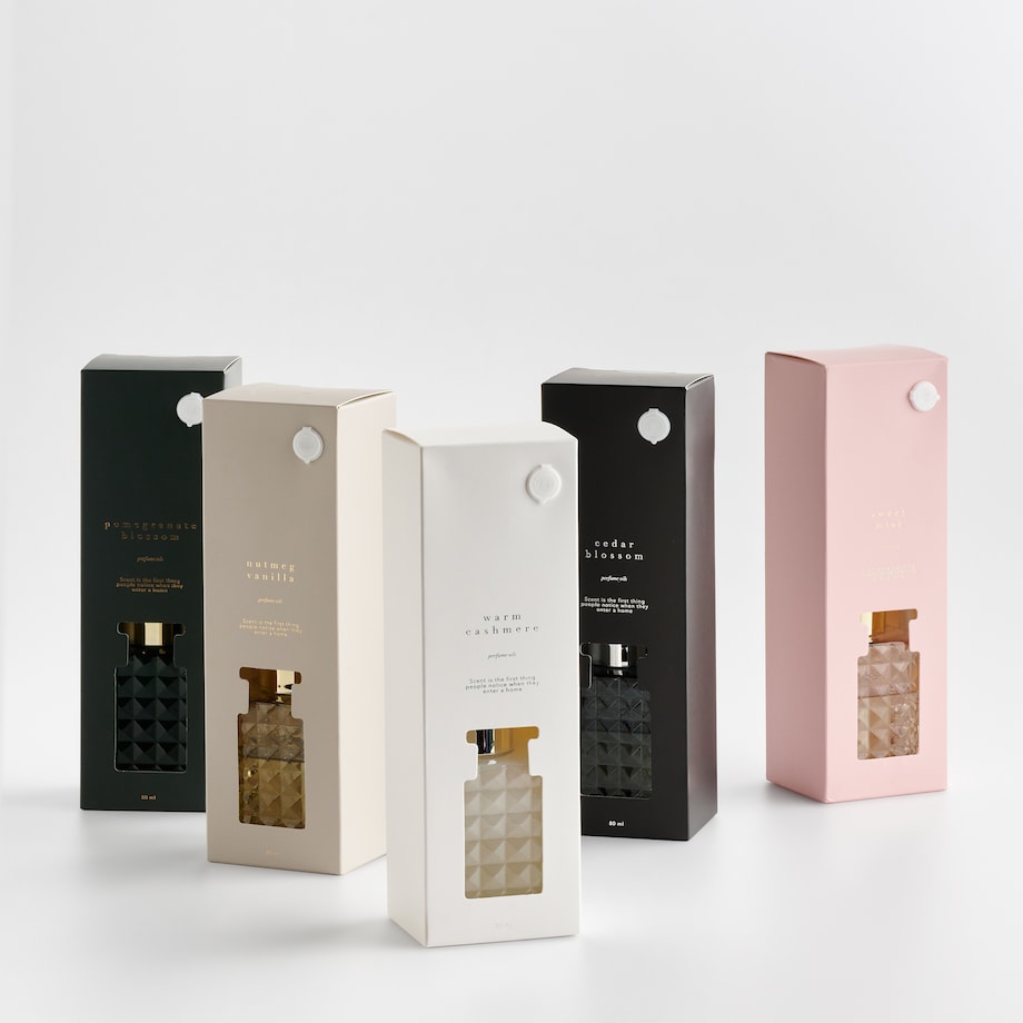 Dyfuzor zapachowy z patyczkami Glameas 80 ml