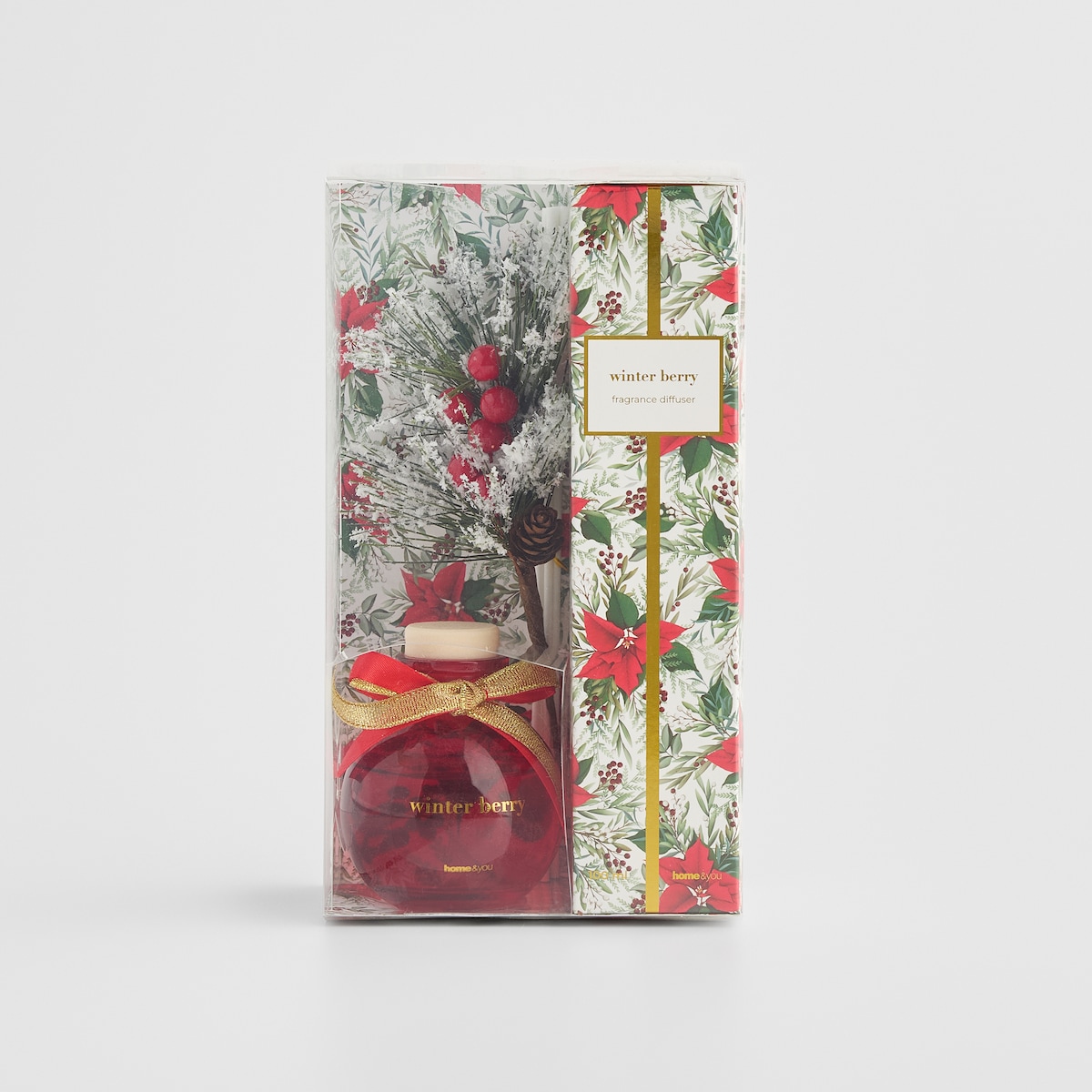 Dyfuzor zapachowy z patyczkami Poinsetta 100 ml
