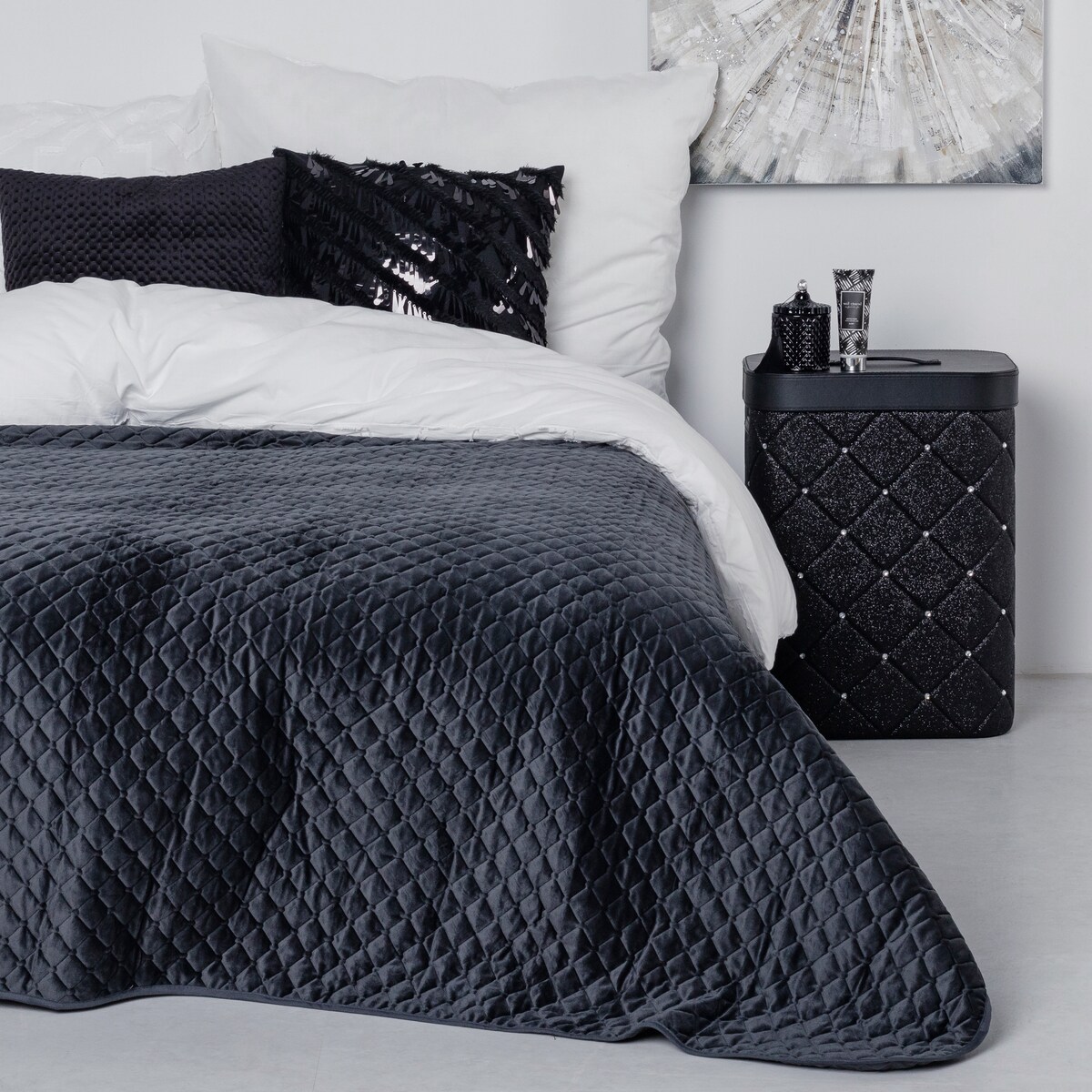 Kosz Na Pranie Diamento 43x34 cm