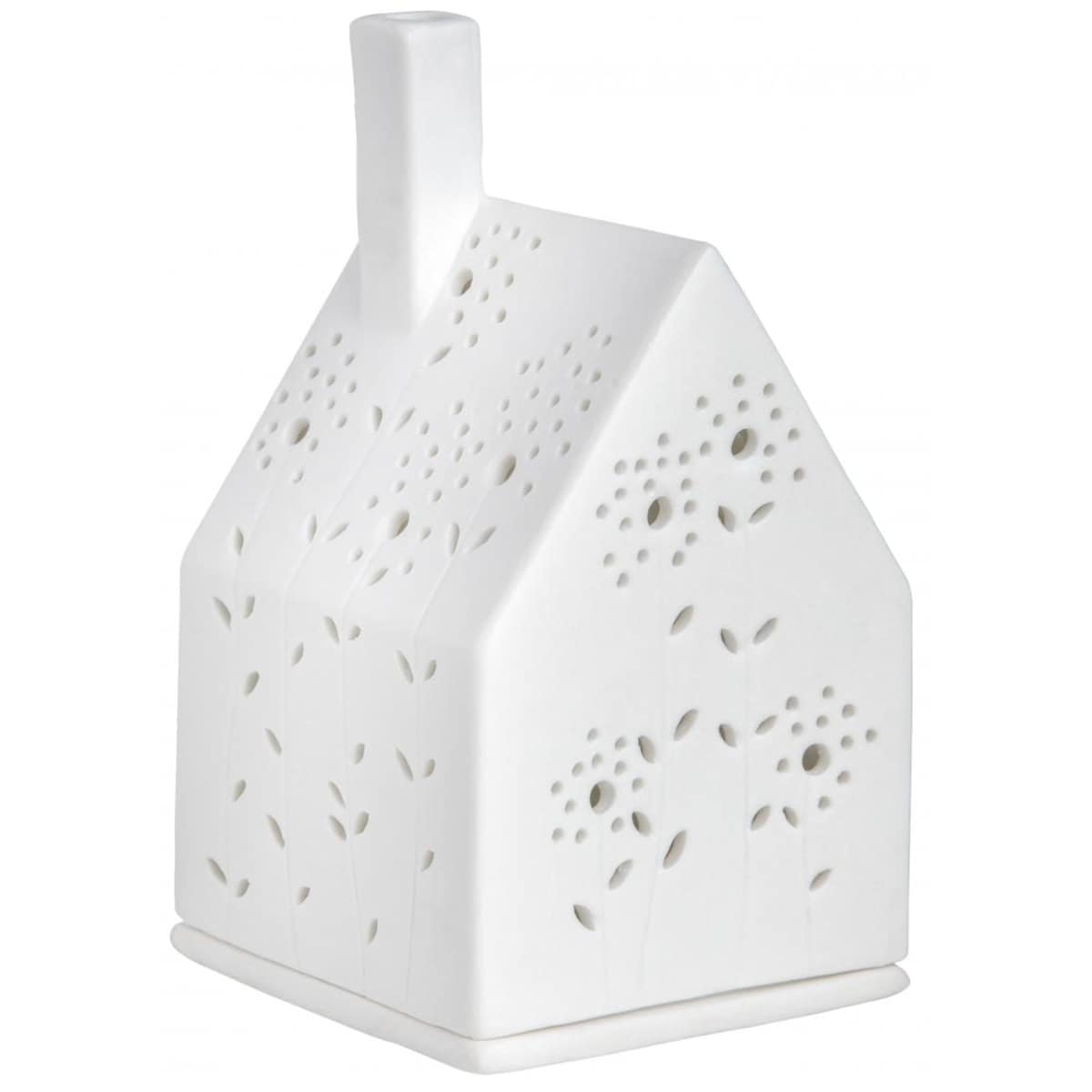 Lampion Domek Polne Kwiaty, 7 x 7 x 12.5 cm, Raeder