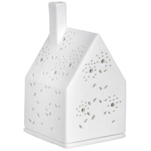 Lampion Domek Polne Kwiaty, 7 x 7 x 12.5 cm, Raeder