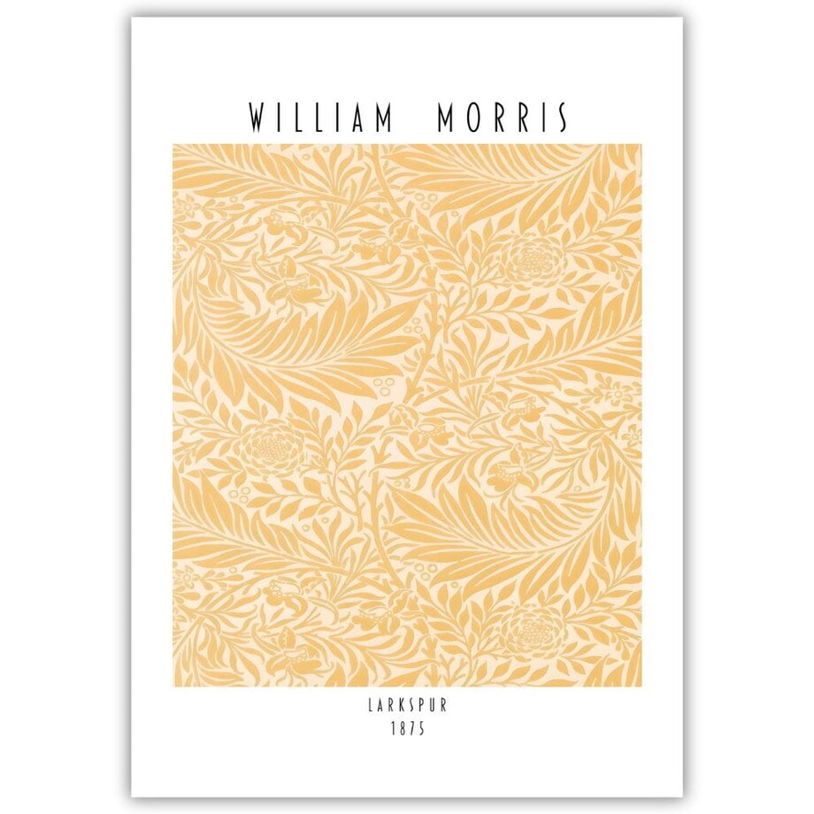 plakat william morris larkspur 30x40