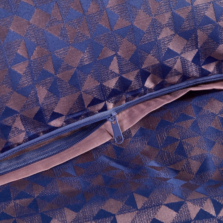 Pościel Żakardowa Modulo 160x200 cm z motywem geometrycznym