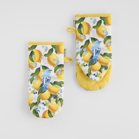 Komplet Rękawic Kuchennych Lemondi 14x30 cm