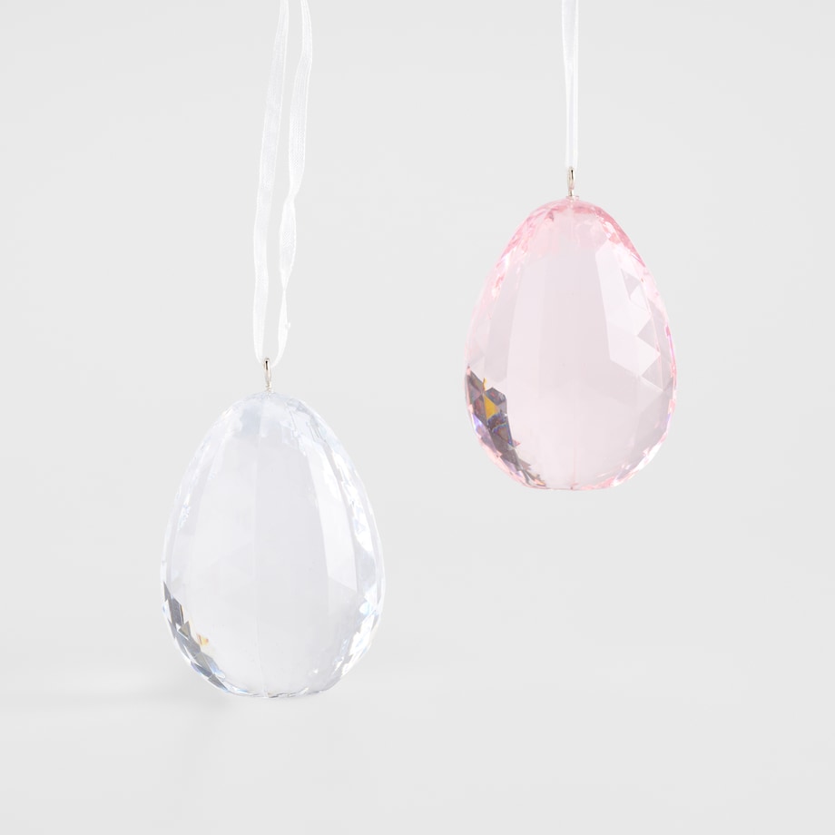 Dekoracja Wisząca Crystalis z motywem jajka