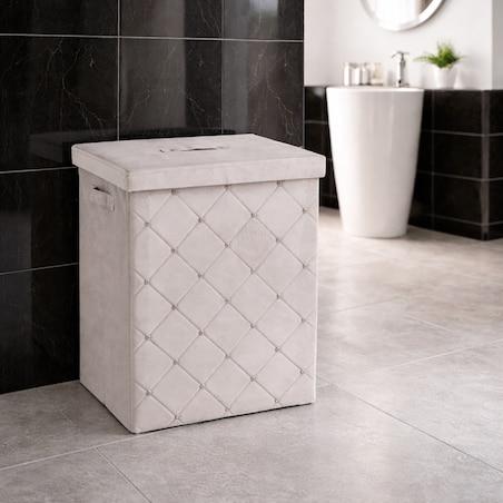 Kosz Na Pranie Diamante double 45x35 cm