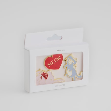 Komplet Magnesów Catisi z motywem zwierzęcym