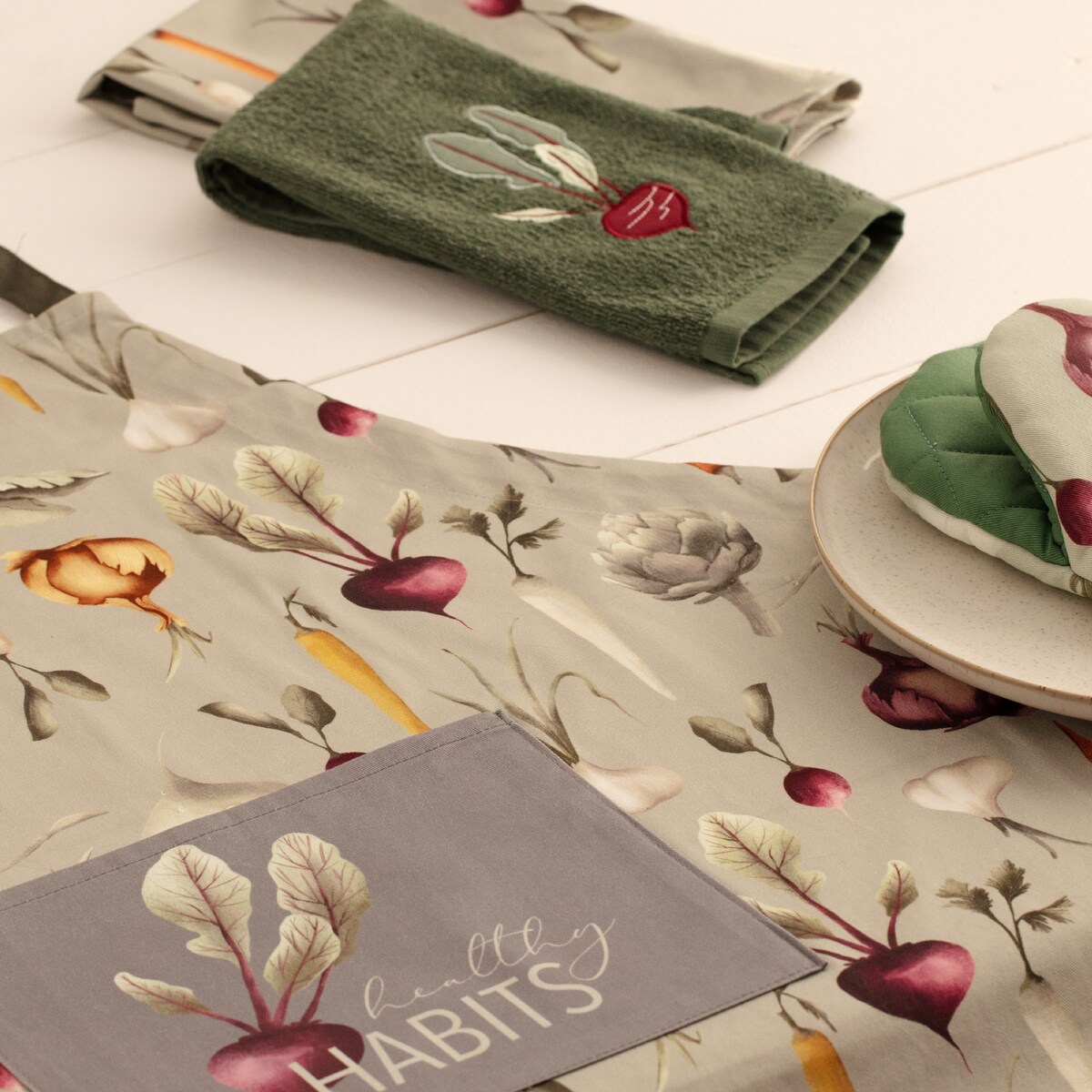 Fartuch Veggie 70x85 cm