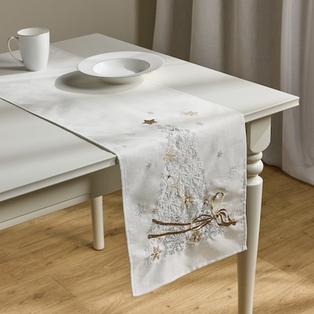 Bieżnik Haftowany Christelle 35x175 cm