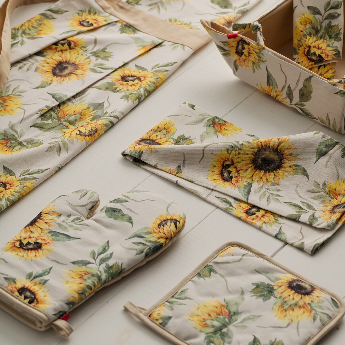 Fartuch Sunflowero 68x74 cm