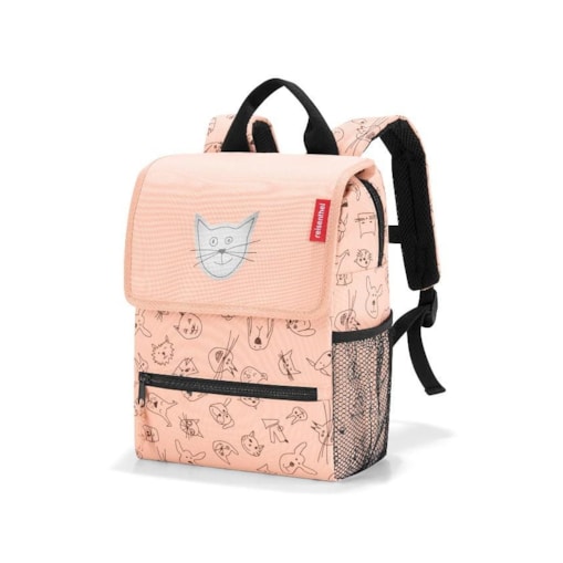 Plecak backpack kids cats and dogs rose - poliester