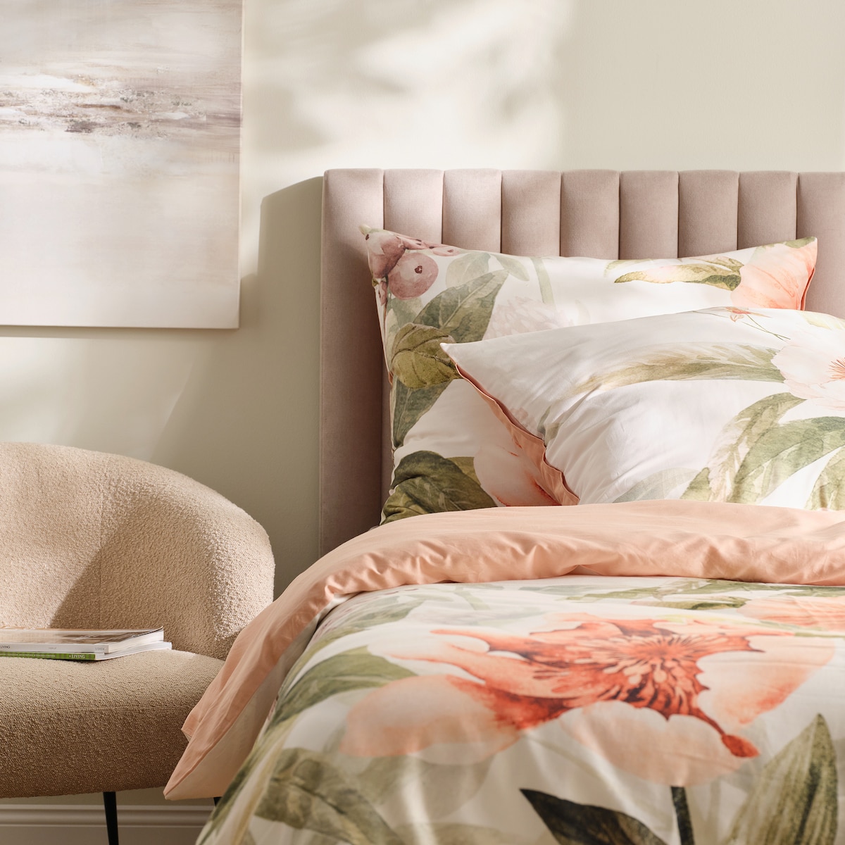 Pościel z bawełny satynowej Magretta 200x220 cm