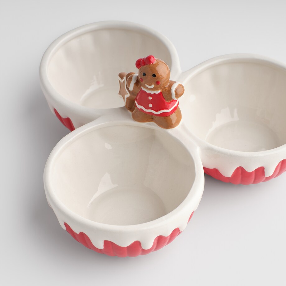 Patera Gingerbreadman triple z motywem piernika
