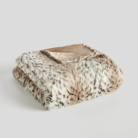 Narzuta Futrzana Felinzia 180x220 cm z motywem zwierzęcym