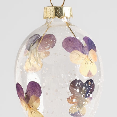 Dekoracja Wisząca Pansy z motywem jajka