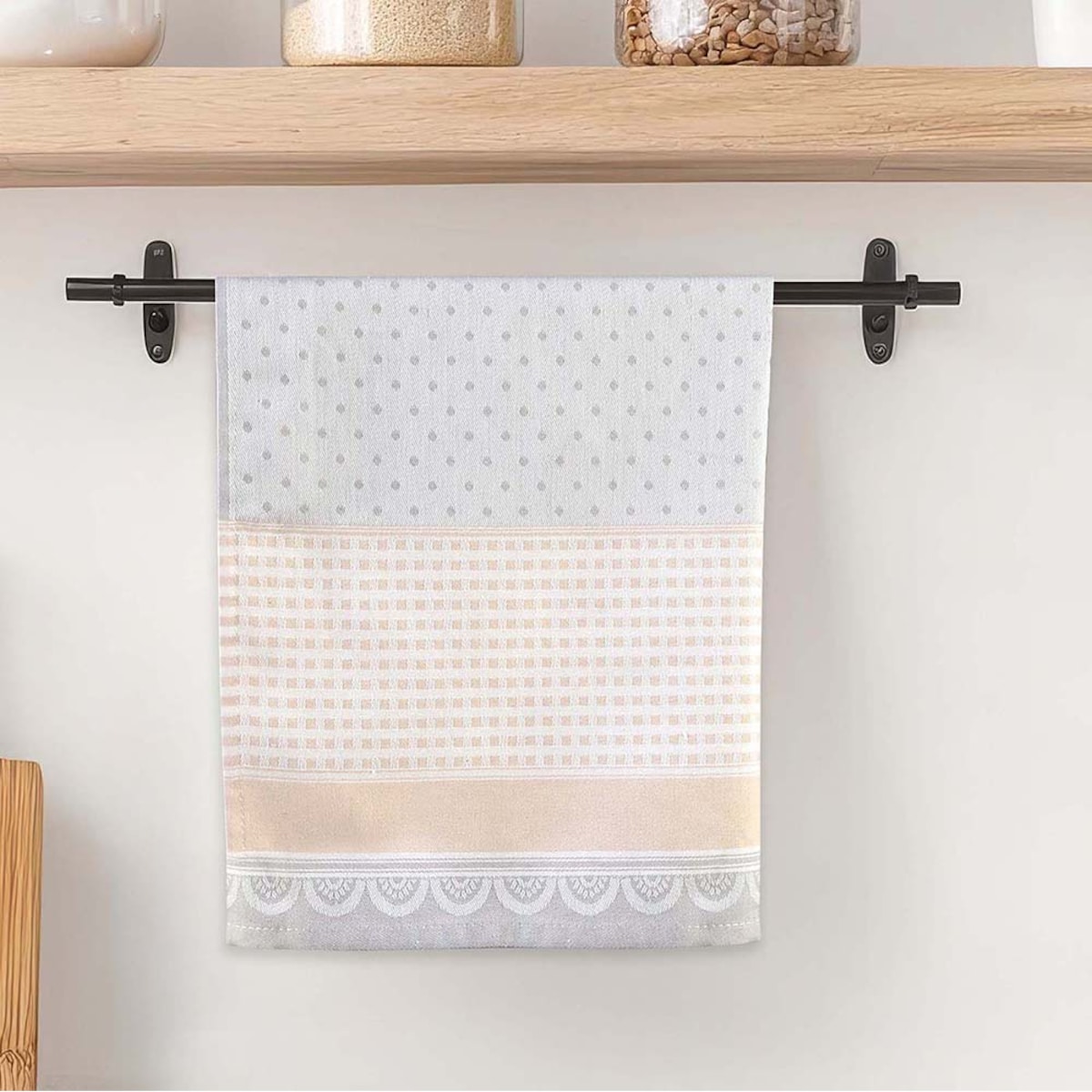 Ścierka bawełniana kuchenna 50x70 Zefirek beżowa