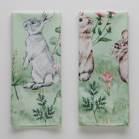 Komplet Ścierek Meadowrabbi 45x70 cm