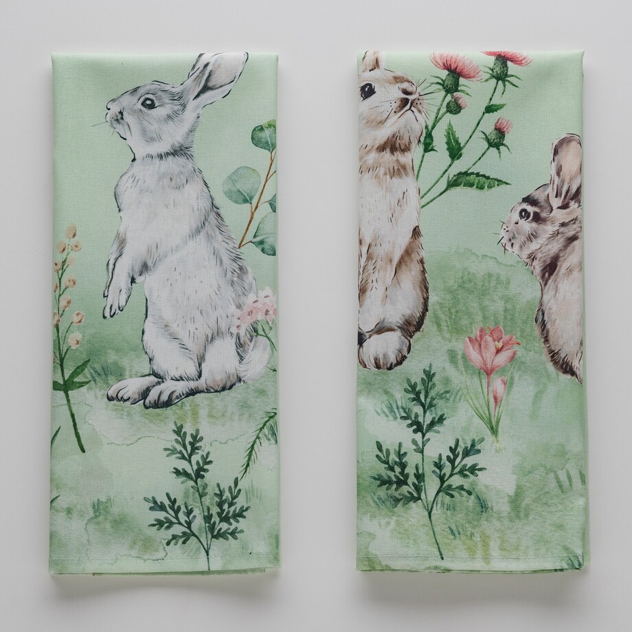 Komplet Ścierek Meadowrabbi 45x70 cm