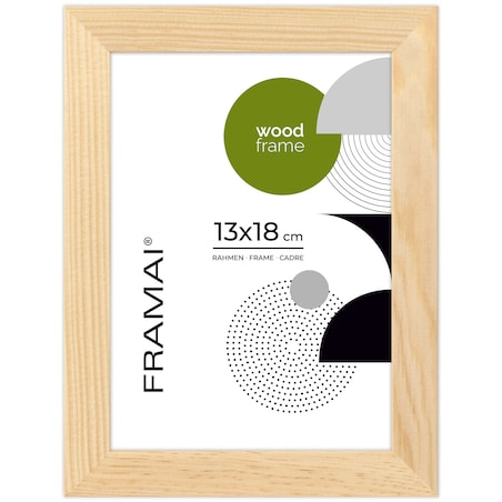 Ramka na zdjęcia 13x18 cm ramka z drewna surowego pion poziom ramka prostokątna RAW DIY