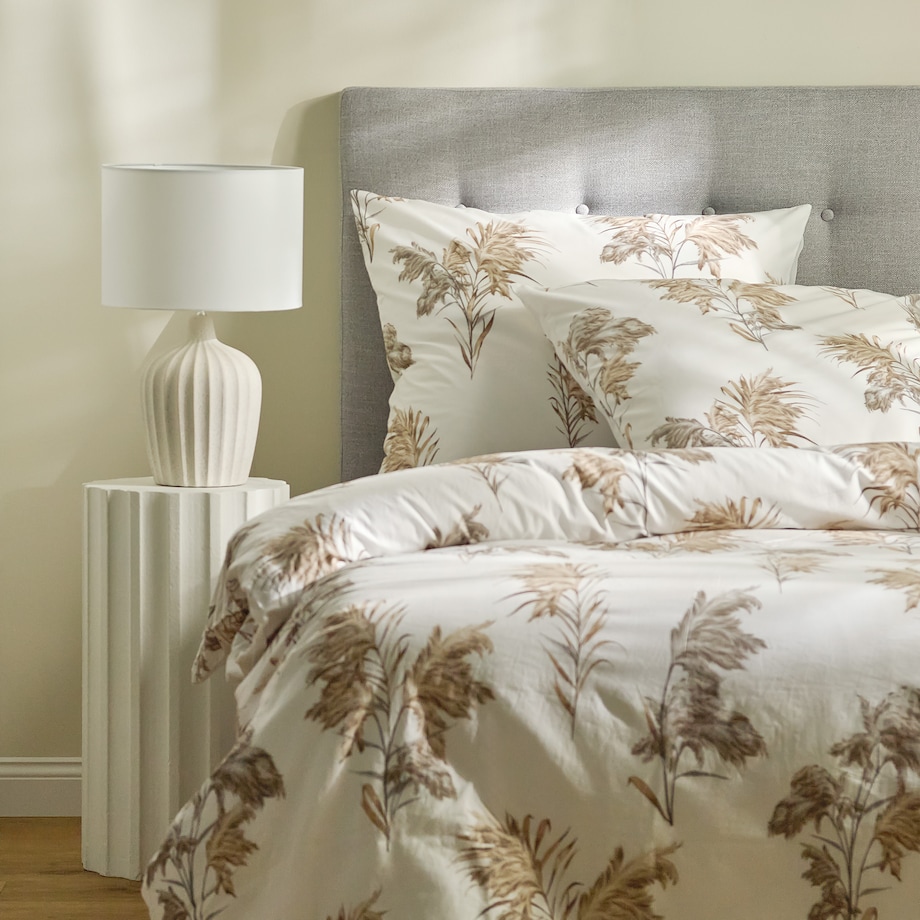 Pościel Bawełniana Parallo 200x220 cm z motywem roślinnym