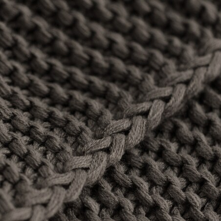 Koc jednokolorowy dzianinowy Zaldar 70x85 cm