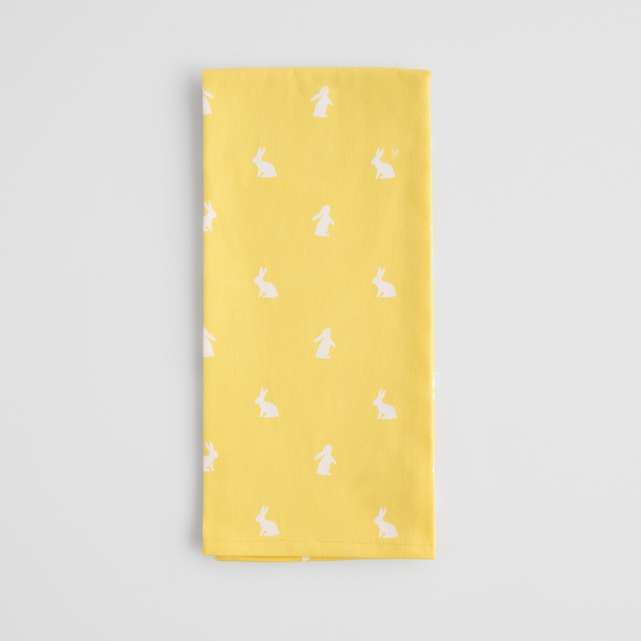 Ścierka Leveriso 45x65 cm z motywem królika