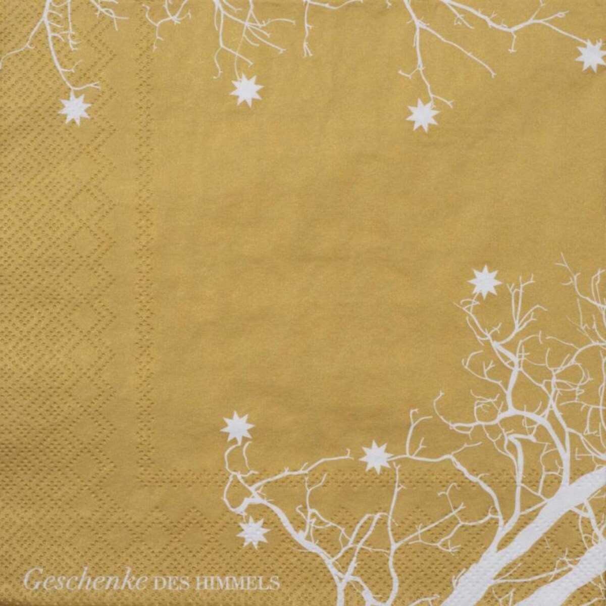 Serwetki 33x33 cm Tree gold