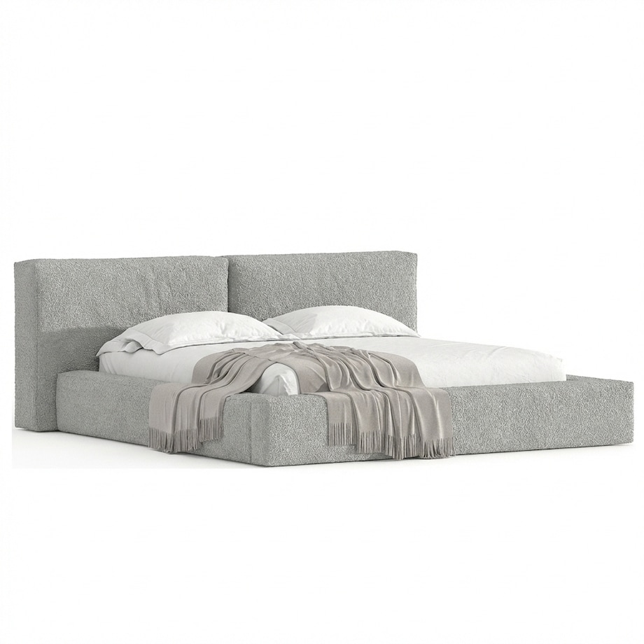 Łóżko Tapicerowane Noble 160X200 Stelaż Pojemnik Na Pościel Loop 17