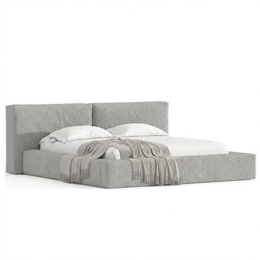 Łóżko Tapicerowane Noble 160X200 Stelaż Pojemnik Na Pościel Loop 17