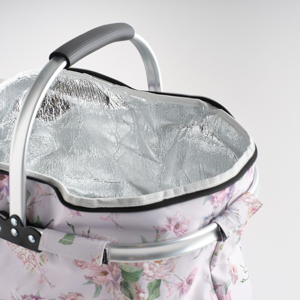 Kosz Zakupowy Tensianis 28x42 cm z motywem kwiatowym