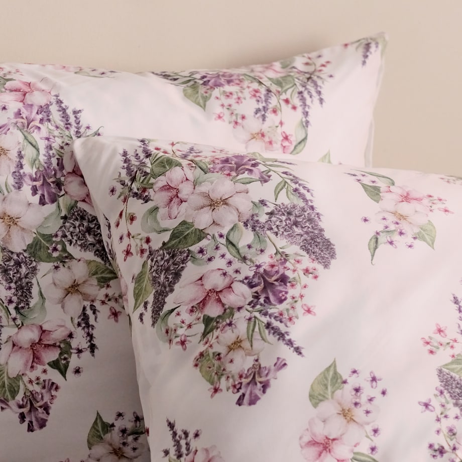 Pościel Z Mikrofibry Bezillo 160x200 cm z motywem kwiatowym