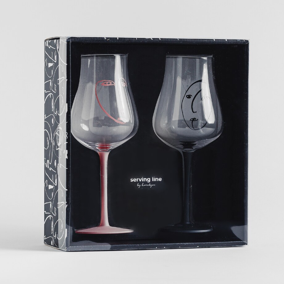 Wine Glasses Set Amoros 