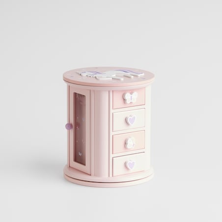 Szkatułka Na Biżuterię Bettilo 18x18 cm z motywem zwierzęcym