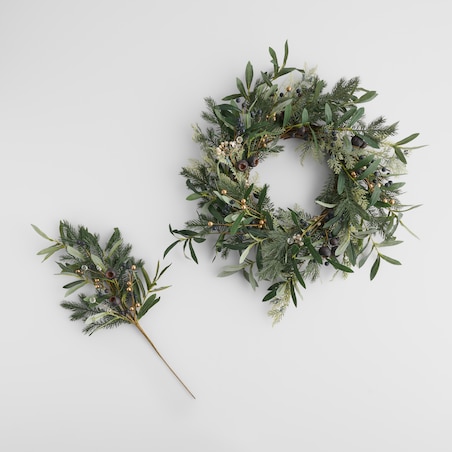 Bukiet Blissino z motywem roślinnym