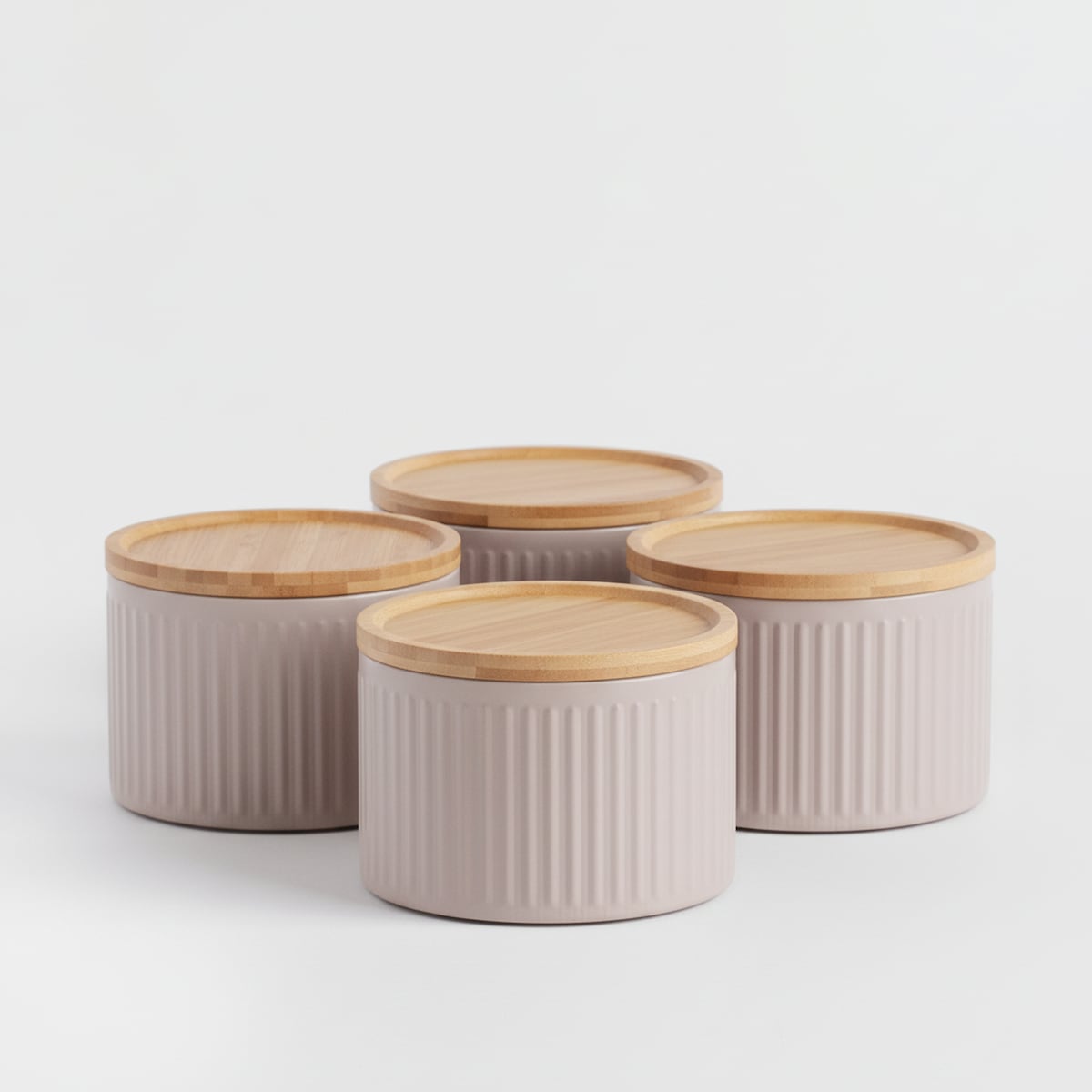 Komplet 4 Pojemników Lofto