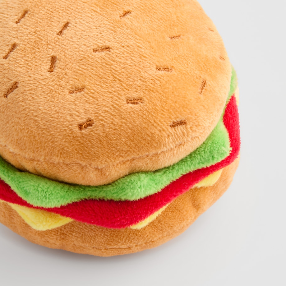 Zabawka Dla Zwierzaka Burgerin z motywem kulinarnym