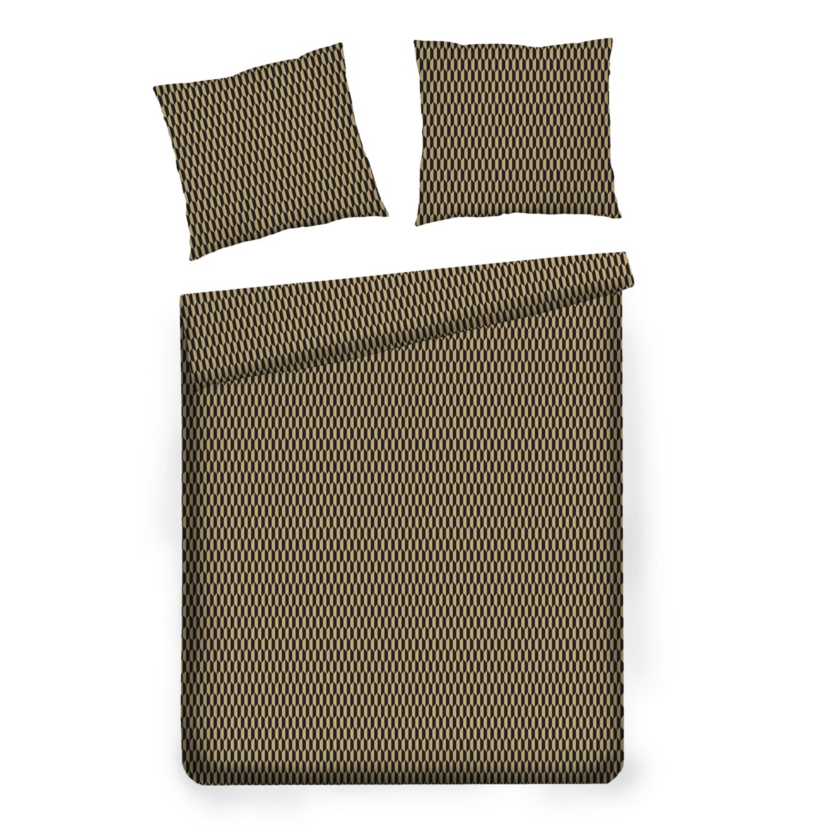 Pościel z bawełny satynowej Revioso 160x200 cm z motywem abstrakcyjnym