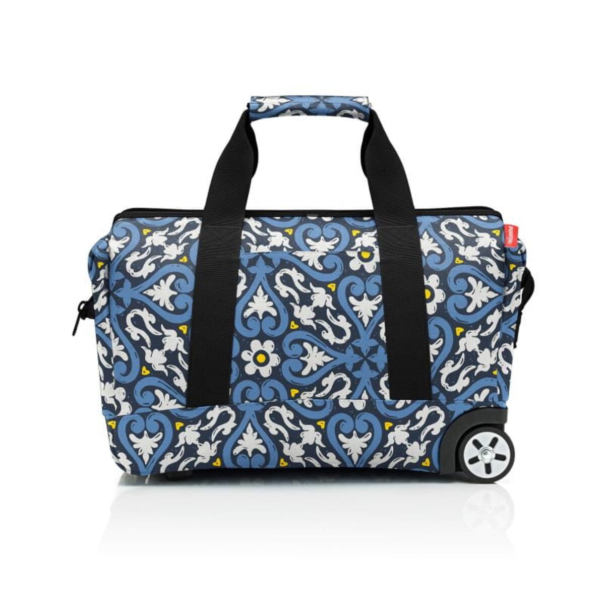 Torba na kółkach allrounder trolley floral 1, poliester, 30l