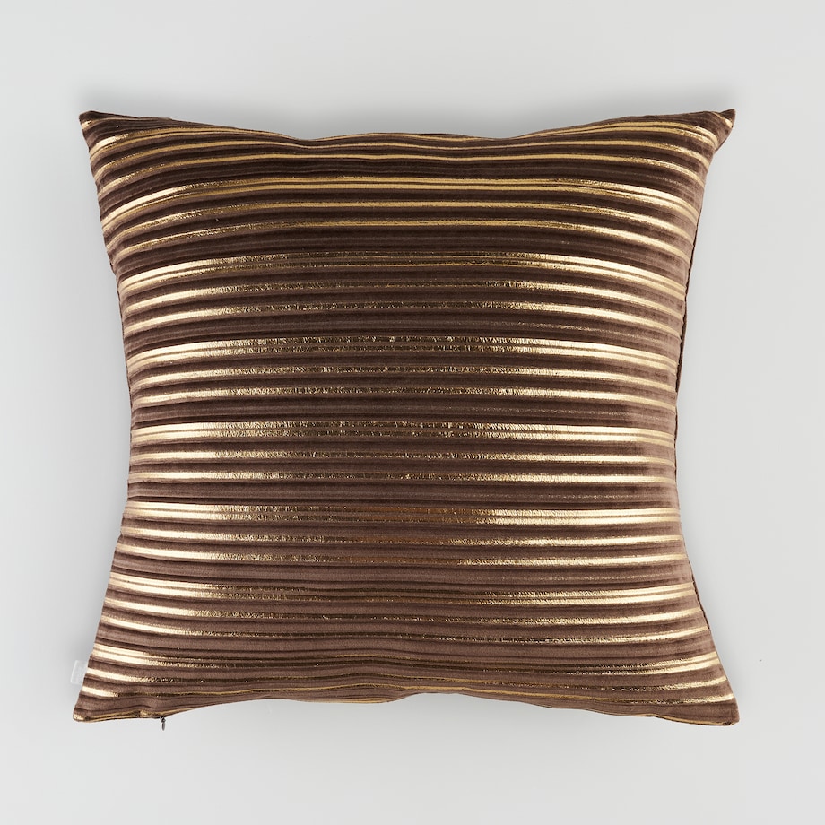 Poszewka Welwetowa Calama 45x45 cm w paski