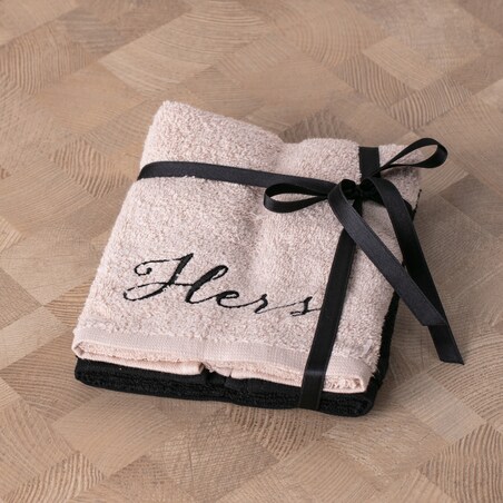 Komplet 2 szt. ręczników do twarzy lub do rąk Together 30x50 cm