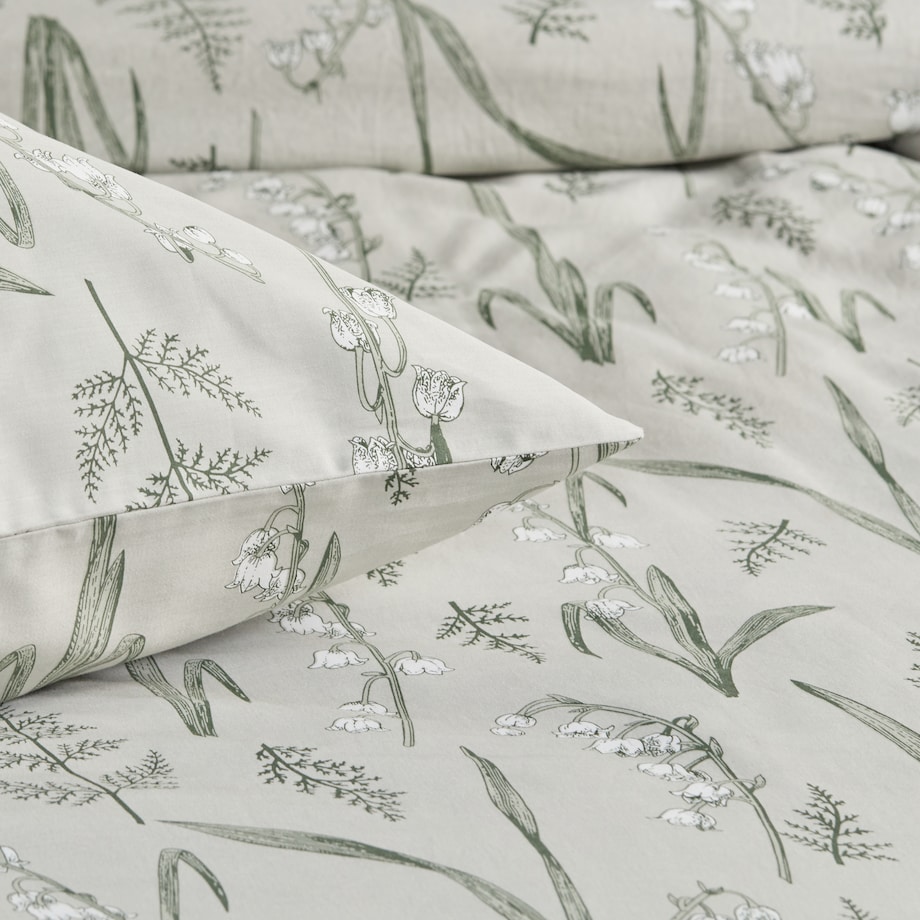 Pościel z bawełny satynowej Tinkerbellisa 200x220 cm z motywem roślinnym