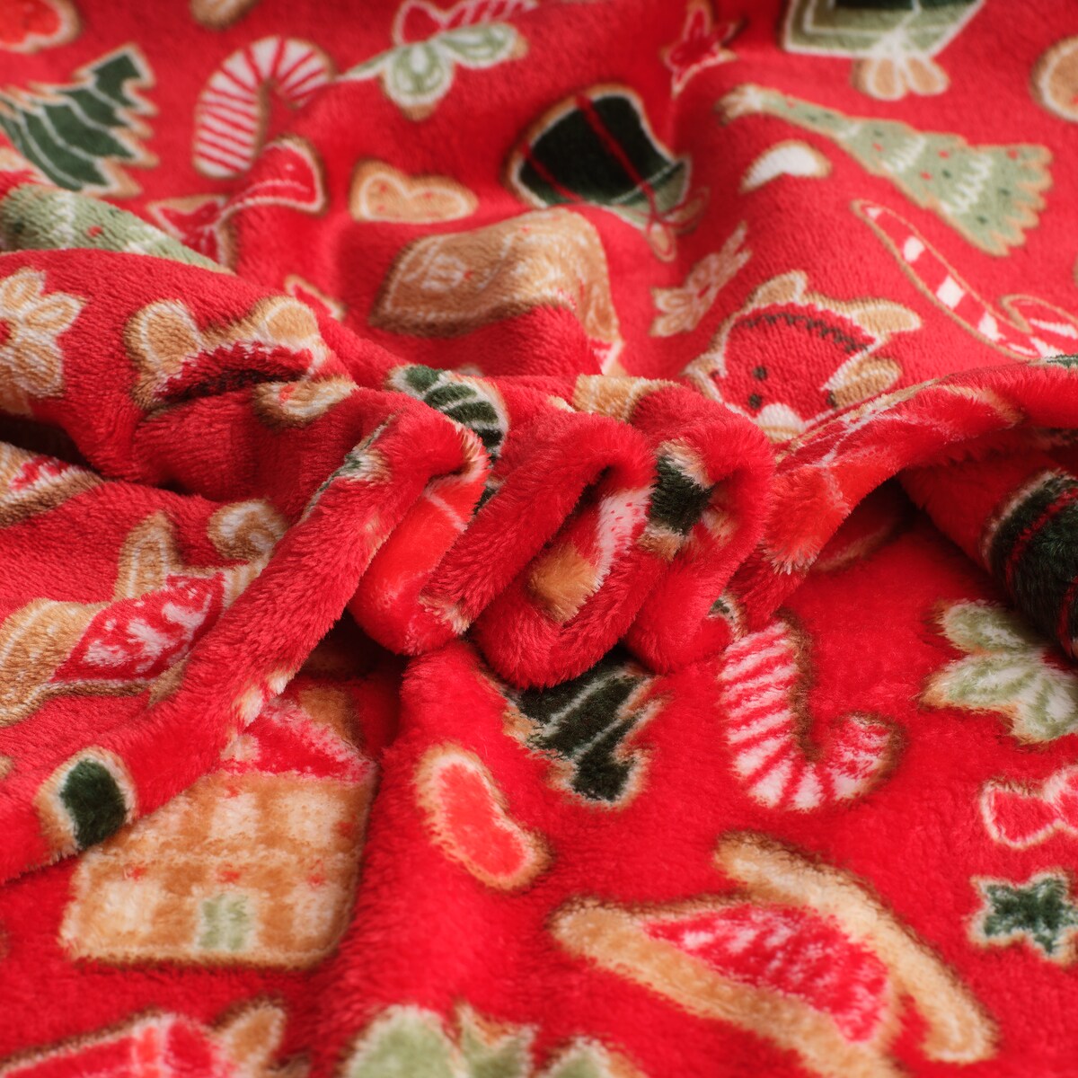 Drukowany koc Ginno 150x200 cm z motywem piernika