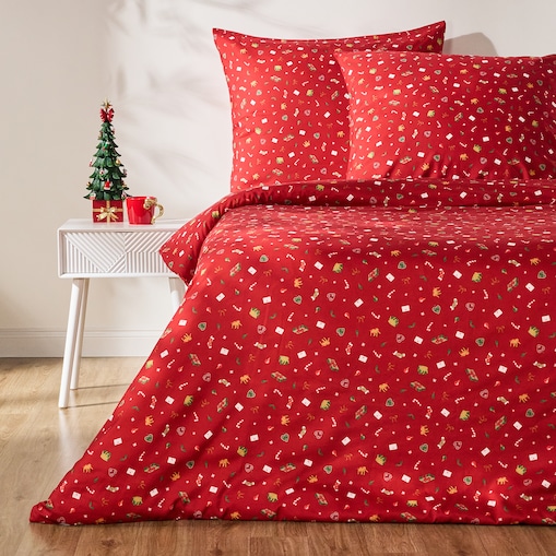 Komplet pościeli z mikrofibry Giftoni 160x200 cm z 2 poszewkami 70x80