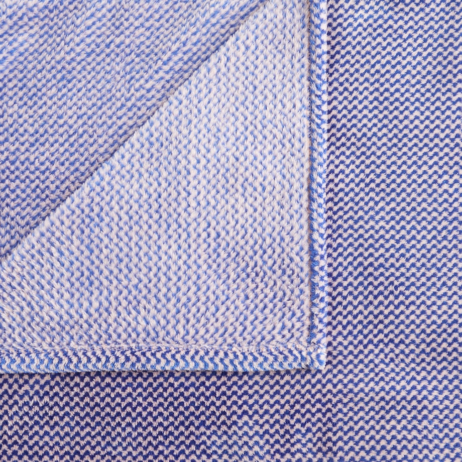 Koc Shimmero 150x200 cm z motywem geometrycznym